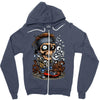winya no Zipper Hoodie