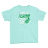 talk to myself fishing Youth Tee
