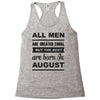 all men are created equal august Racerback Tank