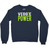 veggie power! Crewneck Sweatshirt