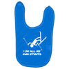 i do all my own stunts ski Baby Bibs