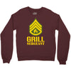 grill sergeant military Crewneck Sweatshirt