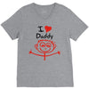 i love daddy V-Neck Tee