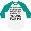 if you dont know them 3/4 Sleeve Shirt