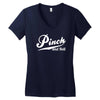 pinch and roll Women's V-Neck T-Shirt