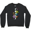 Pride Floral LGBT Colors Crewneck Sweatshirt