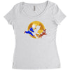 the adventures of vault bout Women's Triblend Scoop T-shirt