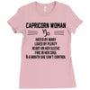 Capricorn Woman Ladies Fitted T-Shirt