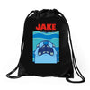 ooomity isle Drawstring Bags