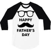 happy father&rsquo;s day 2 3/4 Sleeve Shirt