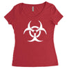 zombie outbreak response team crew Women's Triblend Scoop T-shirt