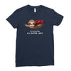 super lazy Ladies Fitted T-Shirt