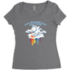 rainblows Women's Triblend Scoop T-shirt