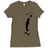 penguin american apparel Ladies Fitted T-Shirt