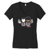 pulp fiction cartoon ideal birthday present or gift Women's V-Neck T-Shirt