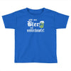 gibt mir bier ich unterhopfe  funny Toddler T-shirt