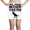 We Need More Teeth Mini Skirts