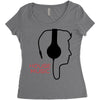 house music Women's Triblend Scoop T-shirt
