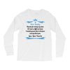 Dear Daddy, Thanks for Being my Dad Baby Boy Letter to Father Long Sleeve Shirts