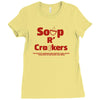 soup r' crackers Ladies Fitted T-Shirt