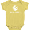mortal kombat x dragon game logo Baby Bodysuit
