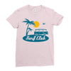 surf club Ladies Fitted T-Shirt