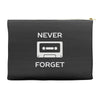 retro and vintage cassette humor Accessory Pouches