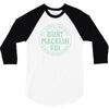 burt macklin fbi 3/4 Sleeve Shirt
