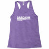 sarcasm  funny comic technology laugh Racerback Tank