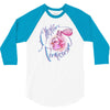 chicken permission1 3/4 Sleeve Shirt
