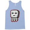 minecraft ghast drawing Tank Top