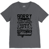 This Girl Is Taken By A Super Sexy September Boyfriend V-Neck Tee