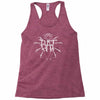 bat &ndash; primitive metal punk Racerback Tank