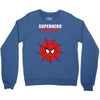 Superhero On The Way Crewneck Sweatshirt