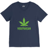 Vegetarian V-Neck Tee