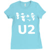u2 band Ladies Fitted T-Shirt