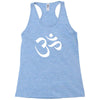 hare krishna aum Racerback Tank