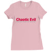 chaotic evil Ladies Fitted T-Shirt