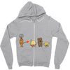 calorie burning Zipper Hoodie