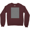optical illusion skull, ideal gift or birthday present. Crewneck Sweatshirt