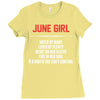June Girl Hated By Many Ladies Fitted T-Shirt