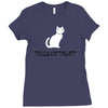 trick or treat Ladies Fitted T-Shirt