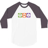 eat sleep radio 3/4 Sleeve Shirt