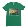Georges Pierre Seurat A Sunday Afternoon On The island Of La Grande Ja Ladies Fitted T-Shirt