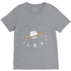 saturn go round V-Neck Tee