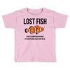 lost fish Toddler T-shirt