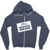 my name is awesome Zipper Hoodie