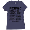 Mechanic Ladies Fitted T-Shirt