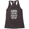 Super Cool Mother Of A Freaking Awesome Daughter Racerback Tank