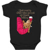 hi quality frenchie Baby Bodysuit